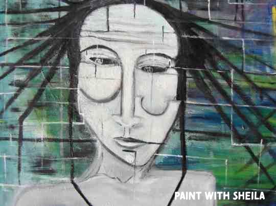 Bridget Has Aged painting