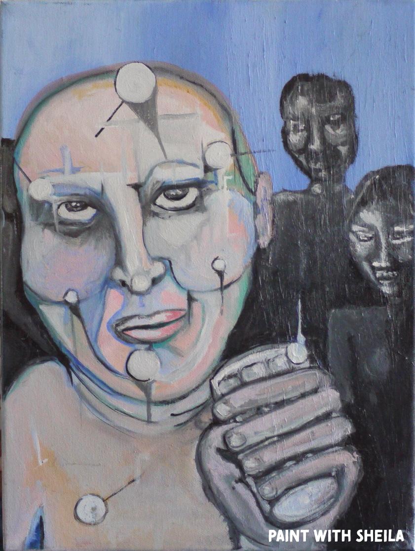 Come as You Are painting