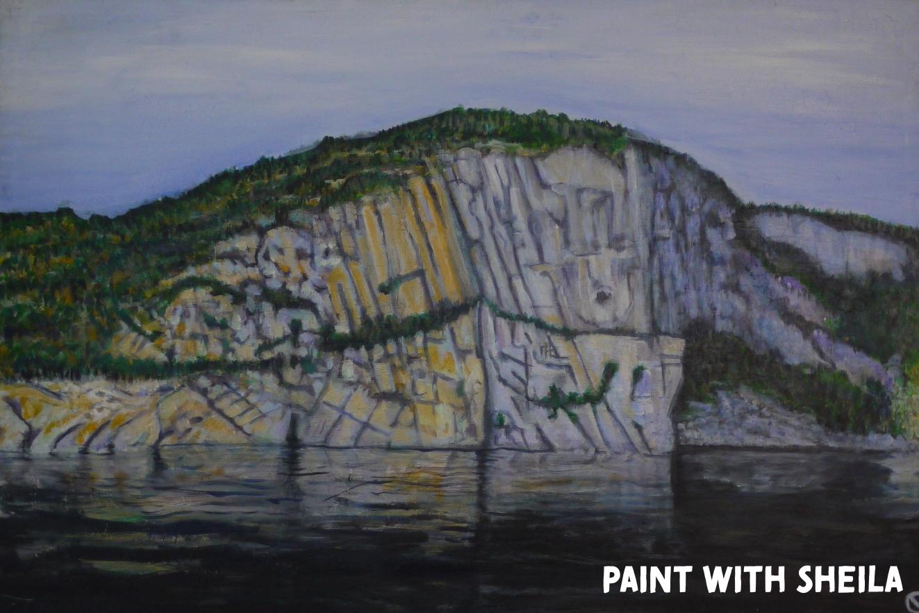 Oiseau Rock #1 painting