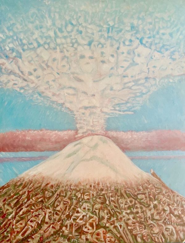 Popocatépetl painting