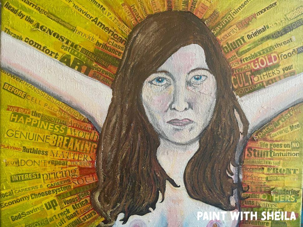 Self Portrait #4 painting