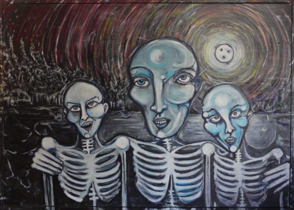 Skeleton Family Portrait